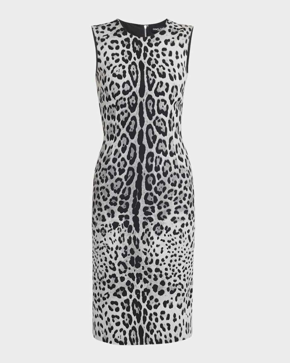 Printed Charmeuse Dress